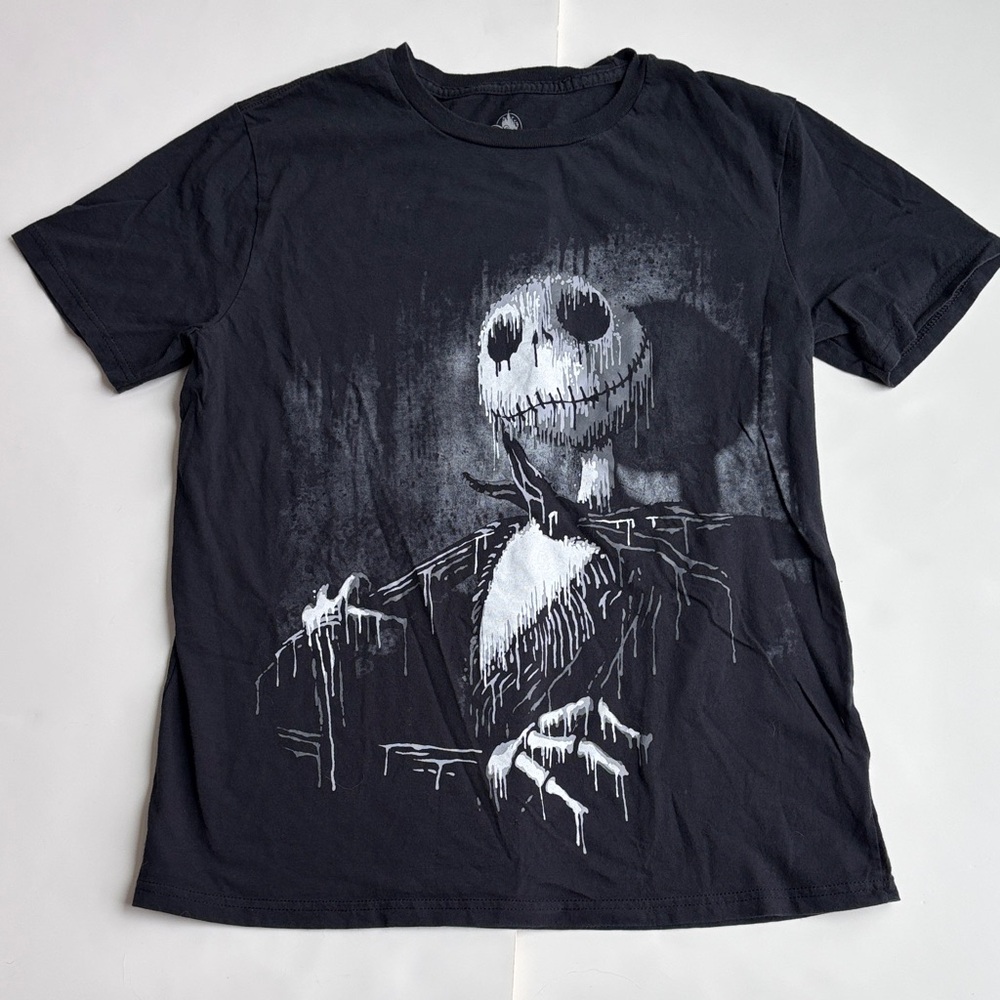 Disney store Nightmare Before Christmas Men's T-Shirt sz medium Jack Skellington